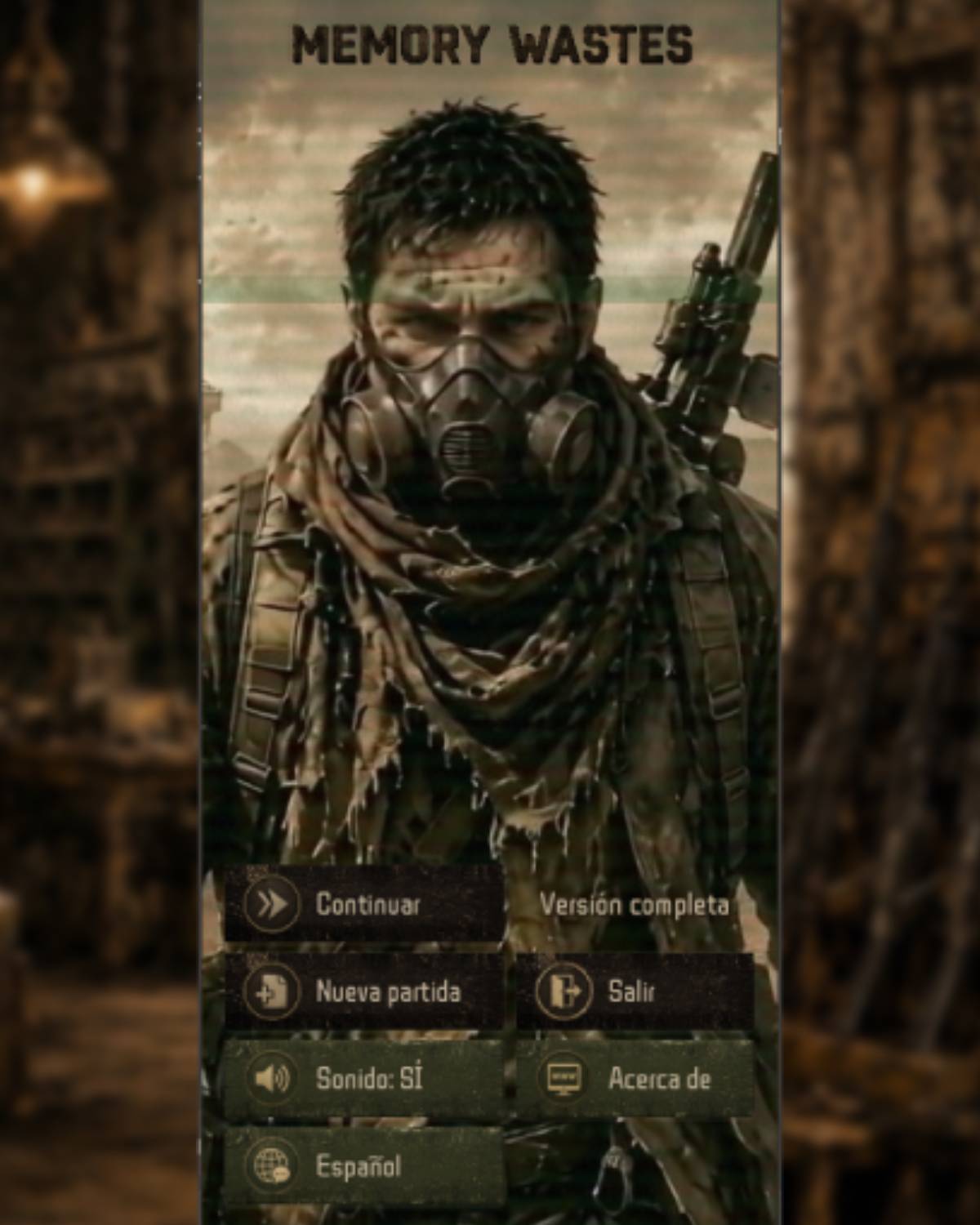 Memory Wastes portrait mobile gameplay